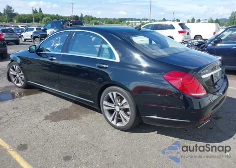 2014 Mercedes-Benz S 550 из США, поврежденный, VIN WDDUG8CB9EA029741